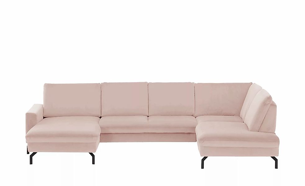 meinSofa Wohnlandschaft  Grace ¦ rosa/pink ¦ Maße (cm): B: 332 H: 89 T: 220 günstig online kaufen