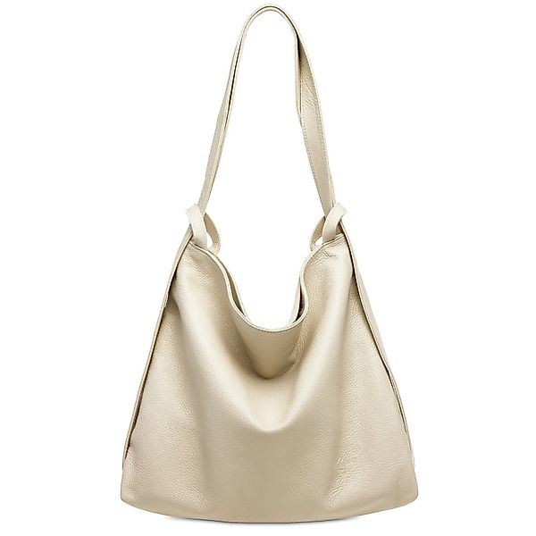 Caspar Schultertasche TL786 Damen Leder 2 günstig online kaufen