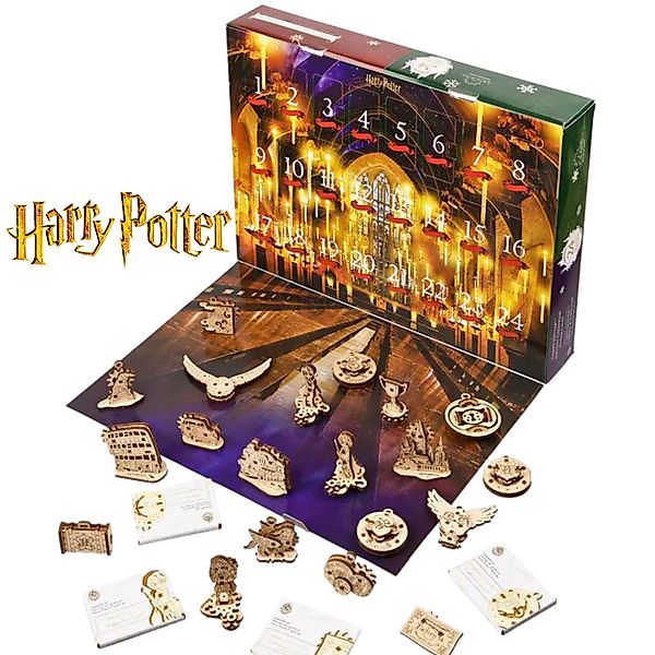 UGEARS 3D-Puzzle Ugears Harry Potter? Adventskalender günstig online kaufen