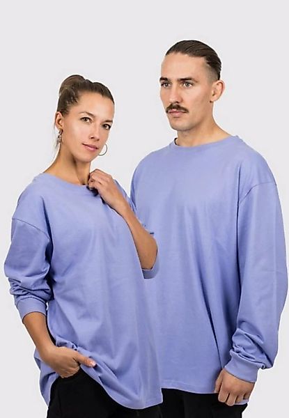 Blackskies T-Shirt Oversized Long Sleeve Shirt - Lavender Large günstig online kaufen