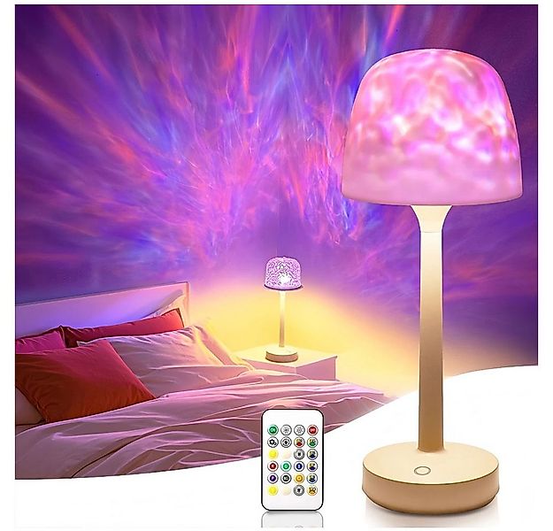 QUBEBU Projektionslampe LED-Sternenhimmel Wasserwellen Galaxie Projektor Na günstig online kaufen