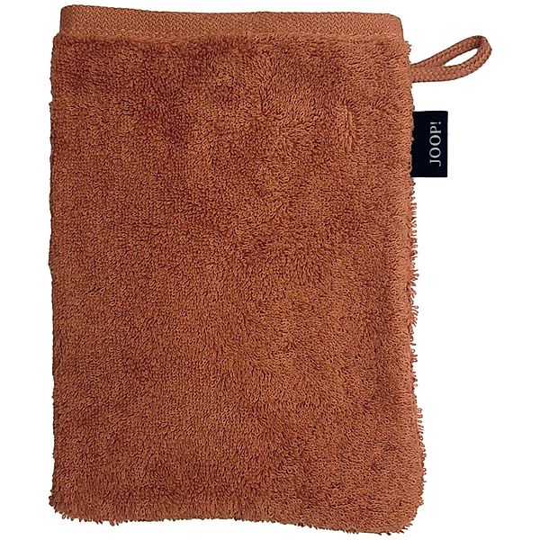 JOOP! Handtuch Waschhandschuh Classic Doubleface Kupfer günstig online kaufen