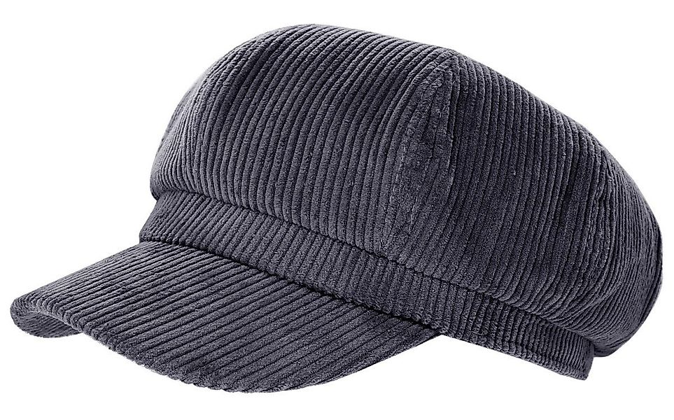 dy_mode Ballonmütze Schirmmütze Damen Cord Mütze günstig online kaufen
