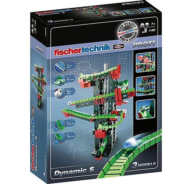fischertechnik Lernspielzeug fischertechnik 536620 PROFI Dynamic S Kugelbah günstig online kaufen