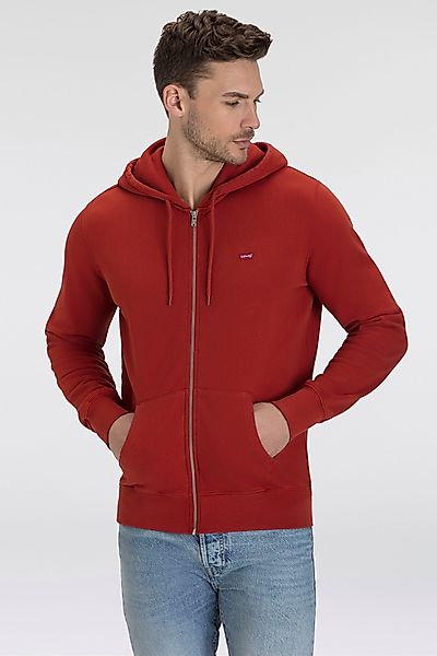 Levis Kapuzensweatjacke "NEW ORIGINAL ZIP UP" mit Logo-Stickerei und Kängur günstig online kaufen