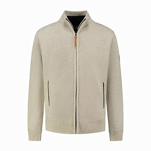 MGO Strickjacke MGO Pine Cardigan Men Beige XXL günstig online kaufen