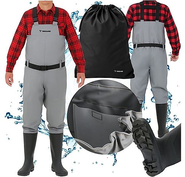 Trizand Wathose Angel-Wathose 45 (Spar-Set, 1-tlg., Schultergurte) elastisc günstig online kaufen