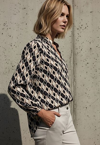 Andijamo-Fashion Schlupfbluse RETRO LINE Ausdrucksstarker Retro Print günstig online kaufen