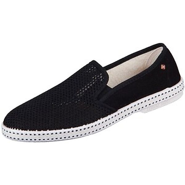 Rivieras  Herrenschuhe Slipper Classic 2001 black black Toile 2001 black günstig online kaufen