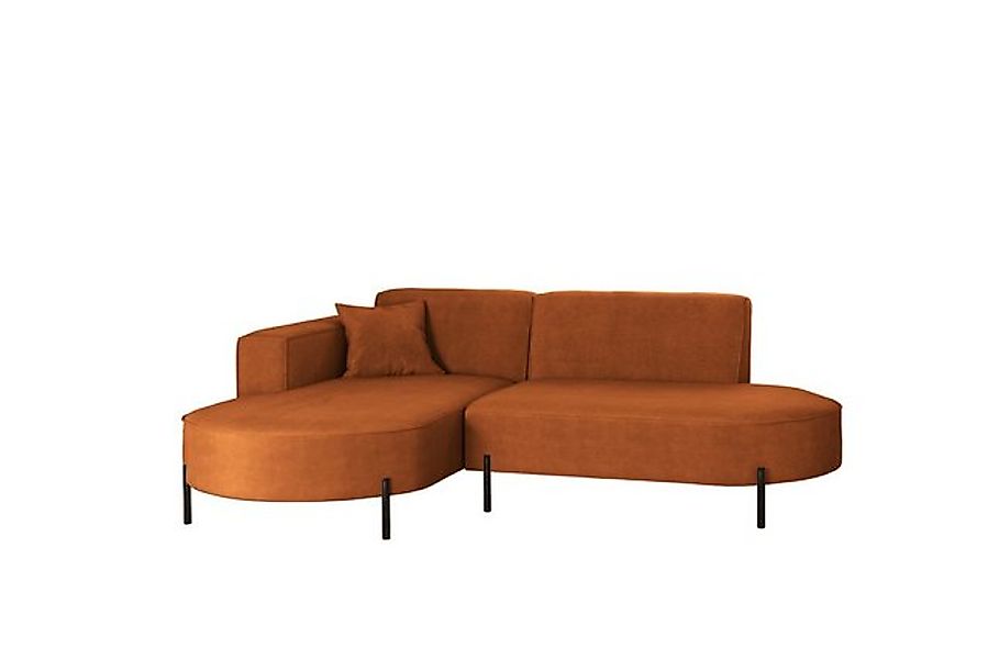 Kaiser Möbel Ecksofa Sofa L-Form Designer Modena Rein stoff Noel, Quelle, P günstig online kaufen