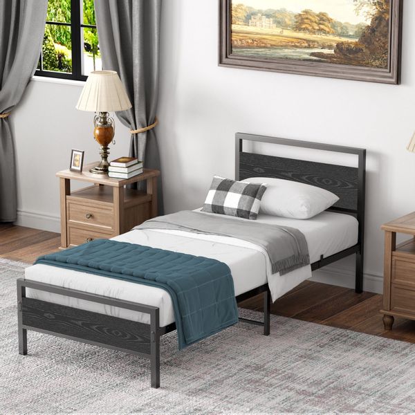 STILVORA Metallbett Metallbett 90x200 Bettgestell mit günstig online kaufen
