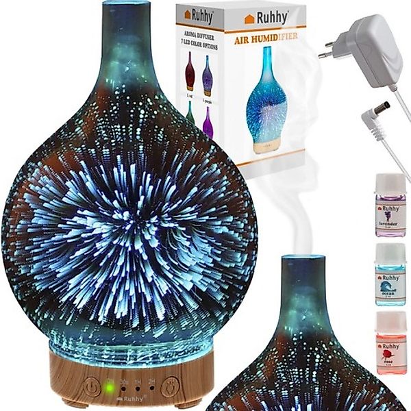 Ruhhy Luftbefeuchter Luftbefeuchter mit LED, Aromatherapie günstig online kaufen