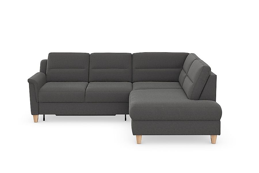 sit&more Ecksofa "Farö L-Form" inklusive Federkern, wahlweise mit Bettfunkt günstig online kaufen