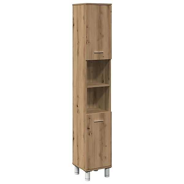 vidaXL Badschrank Artisan-Eiche 30x30x179 cm Holzwerkstoff 856141 günstig online kaufen
