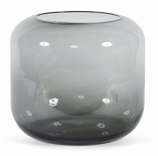 Dekocandle Windlichter ohne Henkel Windlicht Glas smoke medium Ø 42 x 38 cm günstig online kaufen
