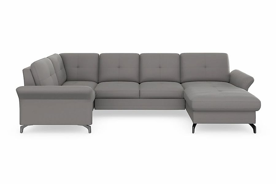 Home affaire Wohnlandschaft "Calando U-Form" wahlweise mit Bettfunktion, Be günstig online kaufen