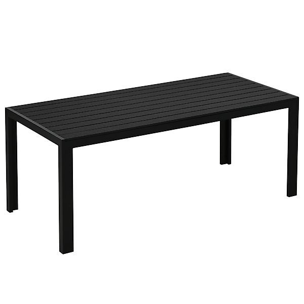 Outsunny Gartentisch Garten Esstisch Balkontisch aus günstig online kaufen