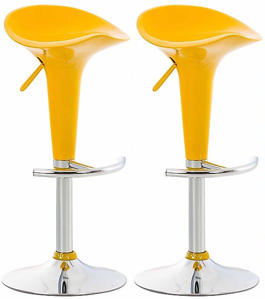 CLP Barhocker Saddle (2er Set, 2 günstig online kaufen