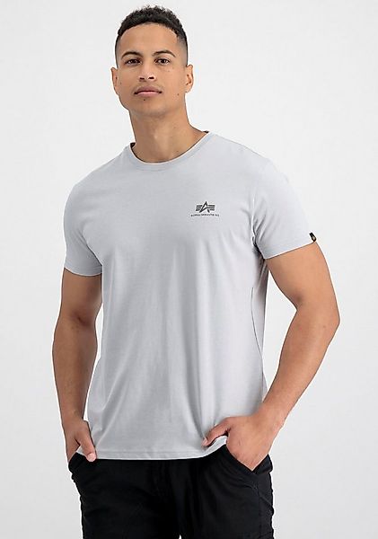 Alpha Industries Rundhalsshirt BASIC T SMALL LOGO Baumwolle, regular fit günstig online kaufen