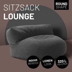 Lumaland Sitzsack Round Sofa Sitzkissen Bean günstig online kaufen