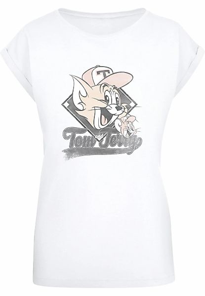 ABSOLUTE CULT T-Shirt "ABSOLUTE CULT Damen Ladies Tom and Jerry - Baseball günstig online kaufen