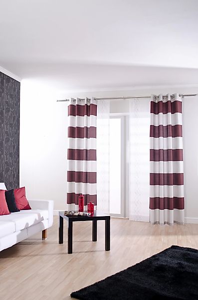 HOMING Vorhang "Burbank" Ösen 1 Stk. tlg. günstig online kaufen