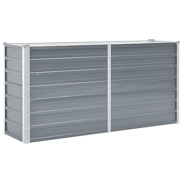 vidaXL Hochbeet, Garten-Hochbeet Verzinkter Stahl 160x40x77 günstig online kaufen