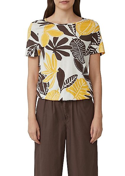 s.Oliver Print-Shirt im O-Shape mit Cut-out günstig online kaufen