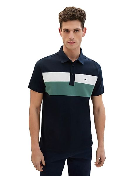 TOM TAILOR Poloshirt, mit Logoprägung auf der Brust günstig online kaufen