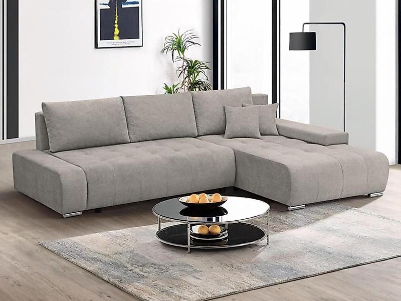 Beautysofa Ecksofa DRACO mit Schlaffunktion und günstig online kaufen