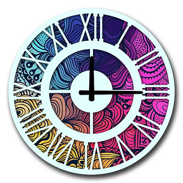 Wallity Wanduhr 100% MDF (Thickness: 5 günstig online kaufen