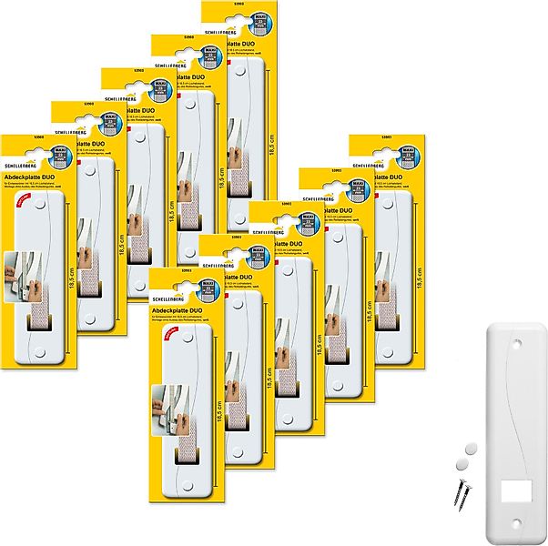 SCHELLENBERG Gurtwickler-Abdeckplatte Duo Maxi, 18,5 cm günstig online kaufen