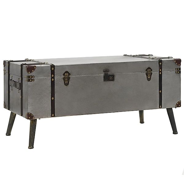 vidaXL Couchtisch MDF und Aluminium 102x51x47,5 cm 245759 günstig online kaufen
