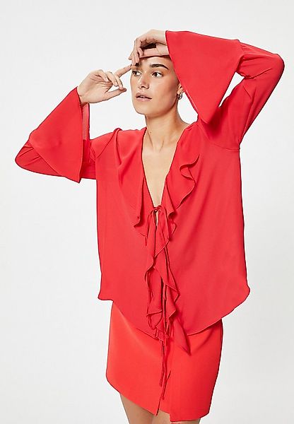 Koton Langarmshirt V-Kragen Langärmelig günstig online kaufen