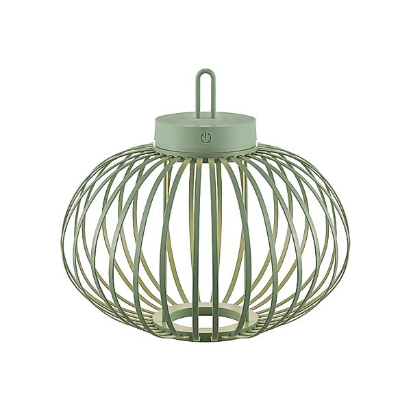Just Light. LED-Akku-Pendelleuchte Akuba Grün 33 cm x Ø 36 cm günstig online kaufen
