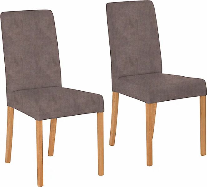 Home affaire 4-Fußstuhl »Bologna« (Set) 6 Stk.Gestell aus Massivholz günstig online kaufen