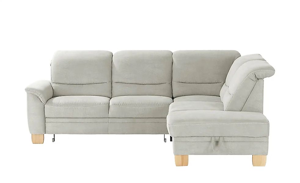 meinSofa Ecksofa  Liva ¦ grau ¦ Maße (cm): B: 254 T: 224.0 Polstermöbel > S günstig online kaufen