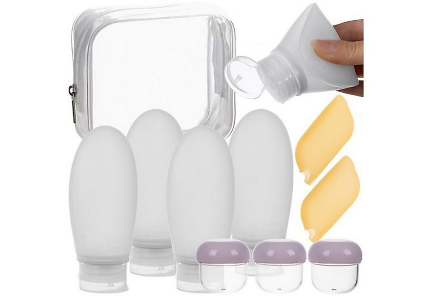 Trizand Seifenspender Reisekosmetiktasche 10-teilig handgepäcktauglich, kom günstig online kaufen