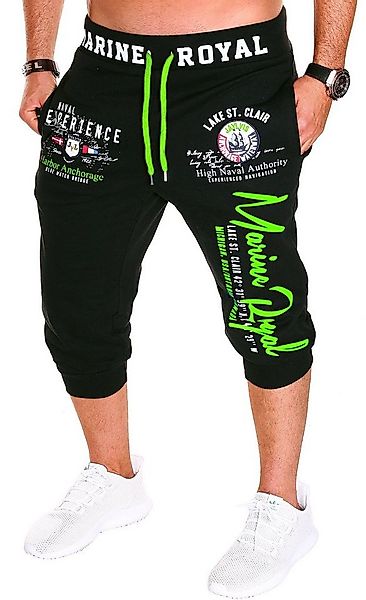 Jaylvis Bermudas Herren Short 3/4 Hose Kurze Jogginghose Sport Marine Royal günstig online kaufen