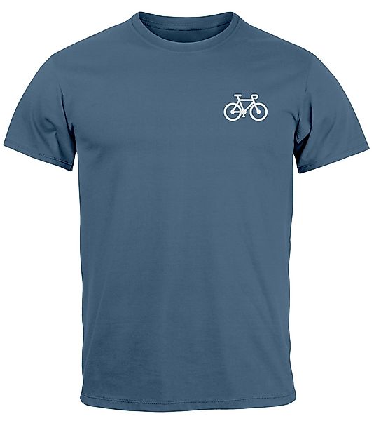 Neverless Print-Shirt Herren T-Shirt Fahrrad Bike günstig online kaufen