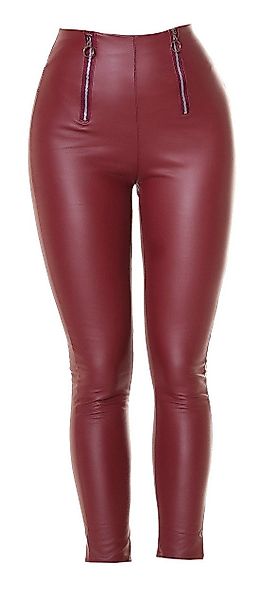 Koucla Highwaist Leggings Damenhose, mit zips günstig online kaufen
