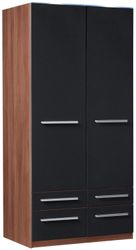 priess Kleiderschrank "Schrank Garderobe Wäscheschrank Barcelona in 5 Breit günstig online kaufen