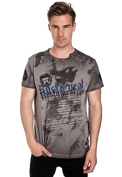 Rusty Neal T-Shirt in tollem Batik-Design günstig online kaufen