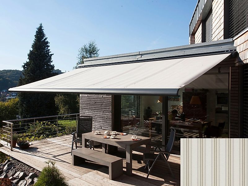 Wismar Kassettenmarkise "Classic S-Compact" Breite: 550 cm, Ausfall: 300 cm günstig online kaufen