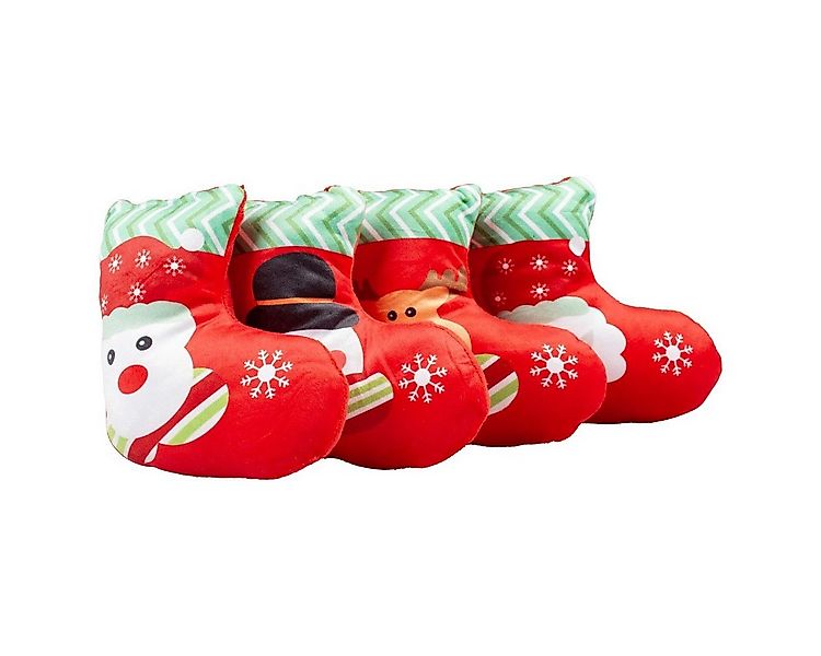 DUVO+ Tierkuscheltier Hundespielzeug Xmas Socke aus Plüsch günstig online kaufen