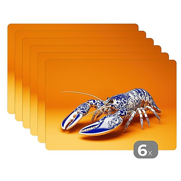 MuchoWow Platzset Hummer - Delfter Blau günstig online kaufen