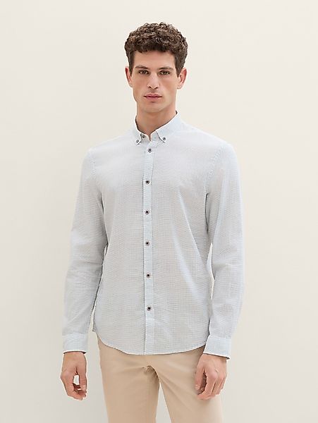 TOM TAILOR Denim Langarmhemd Leichtes Hemd günstig online kaufen