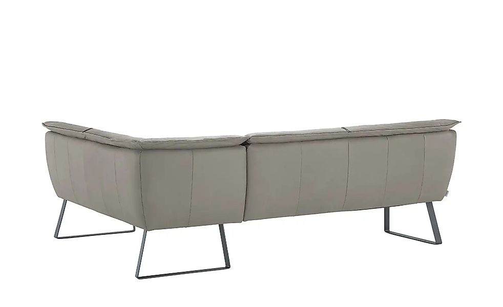 KOINOR Eckbank  Leder Alino ¦ grau ¦ Maße (cm): H: 89 Bänke > Eckbänke - Hö günstig online kaufen
