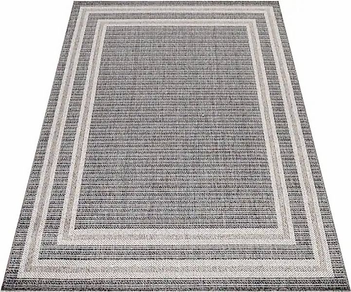 Ayyildiz In- und Outdoor-Teppich Aruba 4901 Grau 240 cm x 340 cm günstig online kaufen