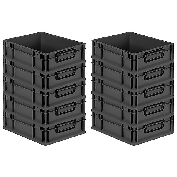 PROREGAL SparSet 10x Eurobox Nextgen Color HxBxT 12x30x40cm 11 Liter Griffe günstig online kaufen